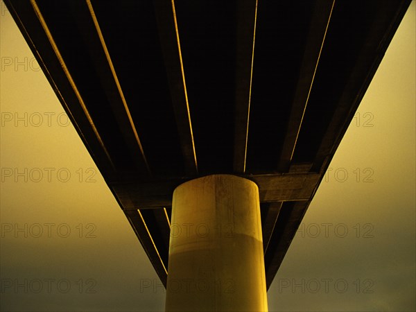 Highway Overpass, Low Angle View