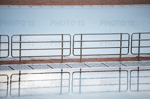 Swimming Pool and Guard Rail