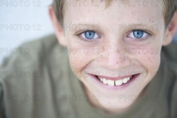 Smiling Boy, Close-up