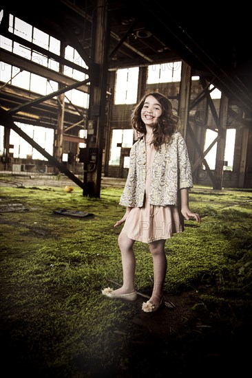 Smiling Young Girl, Portrait