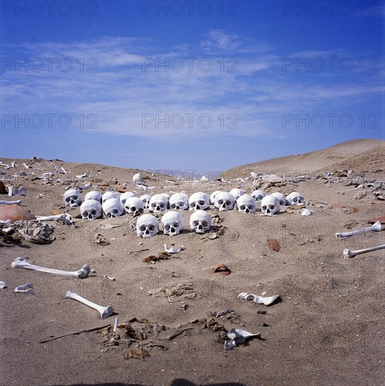Desecrated Desert Graveyard