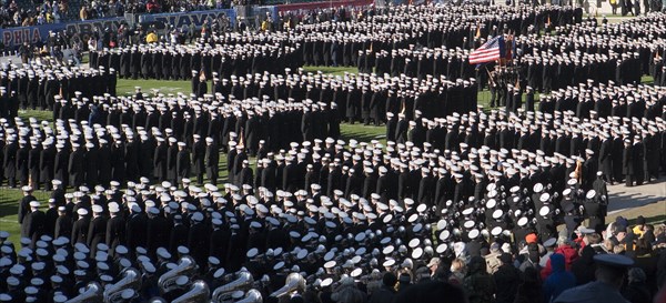 Military Procession, 110th Army-Navy Football Game, Philadelphia, Pennsylvania, USA