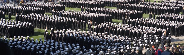 Military Procession, 110th Army-Navy Football Game, Philadelphia, Pennsylvania, USA