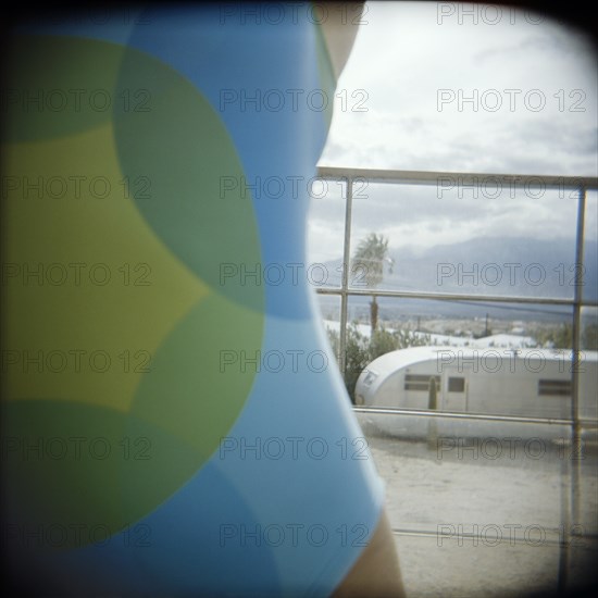 Bathing Suit and Airstream Camper
