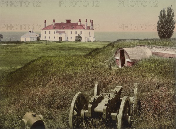 Old Fort Niagara, Photochrome Print, Detroit Publishing Company, 1900