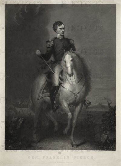 General Franklin Pierce, designed and engraved on steel by W.L. Ormsby, N.Y., 1852