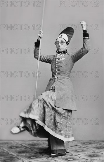 Mrs. Geo. H. Gilbert, Full-Length Portrait, Photograph by Mathew Brady, Brady-Handy Collection, 1850's