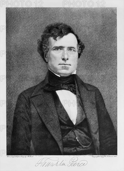 Franklin Pierce, president, man, politics, American history, historical,