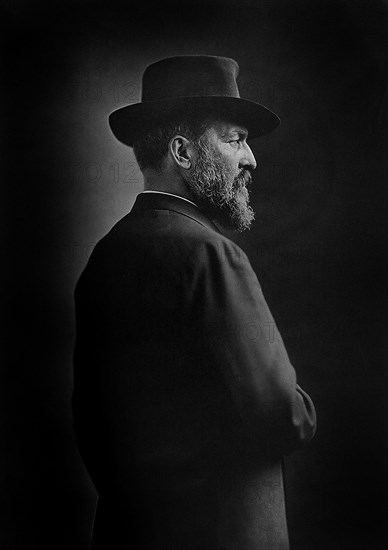 James A. Garfield (1831-81), 20th President of the United States, Half-Length Portrait, Photograph by Sarony, N.Y., 1870