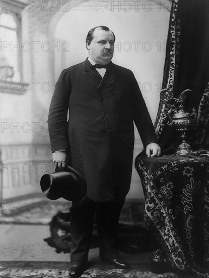 Grover Cleveland (1837-1908), 22nd and 24th President of the United States 1885–89 and 1893–97, Full-Length Portrait, 1888