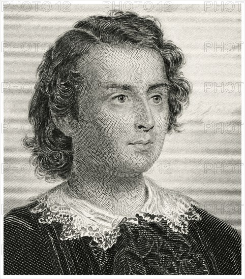 Rosa Bonheur (1822-1899), French Painter and Sculptor, Head and Shoulders Portrait, Steel Engraving, Portrait Gallery of Eminent Men and Women of Europe and America by Evert A. Duyckinck, Published by Henry J. Johnson, Johnson, Wilson & Company, New York, 1873