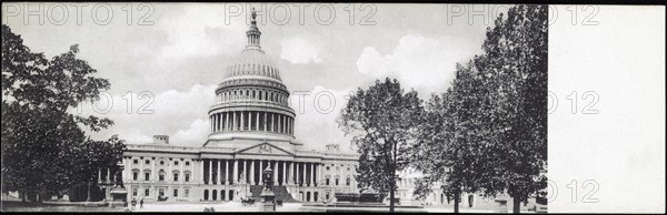 U.S. Capitol Building, Washington, D.C, USA, The Rotograph Company, 1905