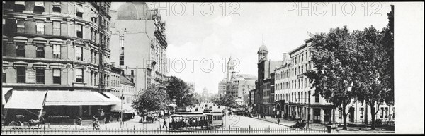 Pennsylvania Avenue, Washington, D.C, USA, the Rotograph Company, 1905