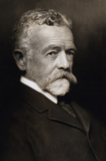 Senator Henry Cabot Lodge, Head and Shoulders Portrait, Photograph by Pirie MacDonald, 1916