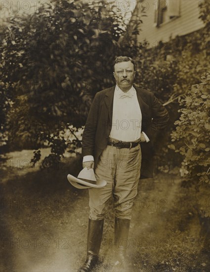 Theodore Roosevelt (1858-1919), 26th President of the United States 1901-09, Full-Length Standing Portrait, July 1903