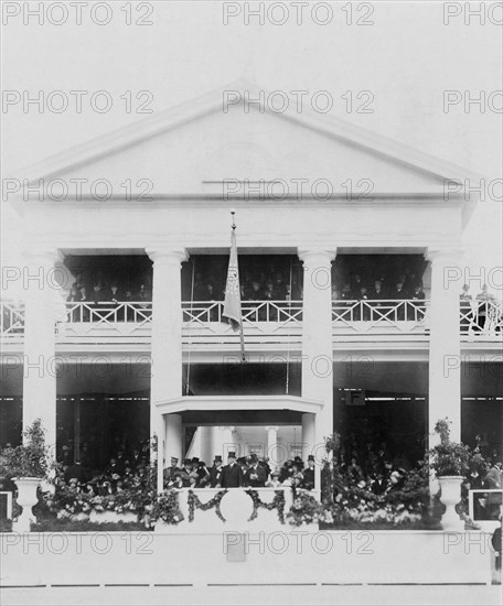 Inauguration of U.S. President Woodrow Wilson, Washington, D.C., USA, Photograph by F.M. Boteler, March 4, 1913