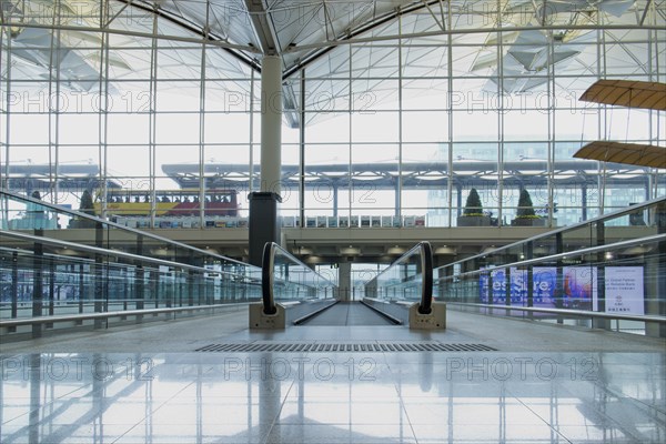 Airport Lobby, Hong Kong International Airport, Hong Kong, China