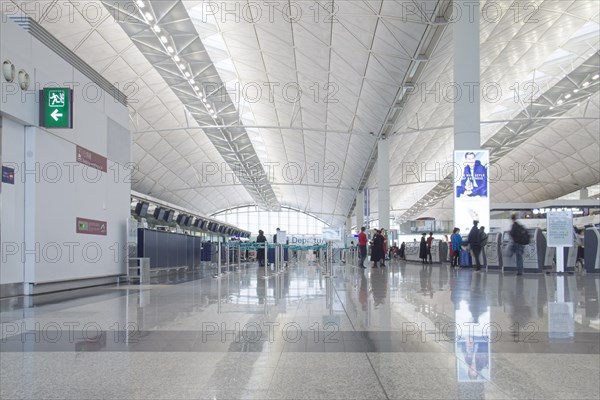 Airport Terminal, Chek Lap Kok Airport, Hong Kong, China