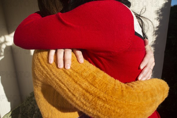 Two Women Hugging