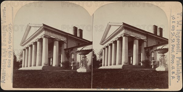 Robert E. Lee, mansion, architecture, Arlington, Virginia, historical,