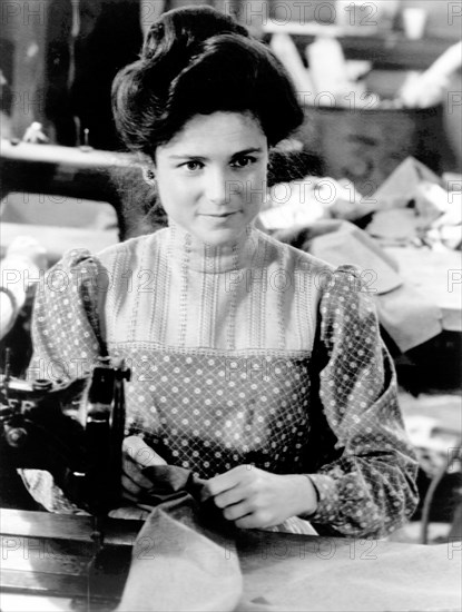 Tovah Feldshuh, on-set of the TV Movie, "Triangle Factory Fire Scandal", NBC-TV, January 30, 1979