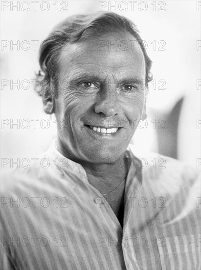 Jean-Louis Trintignant, Publicity Portrait for the Film, "Under Fire", Photo by Bruce McBroom, Orion Pictures, 1983