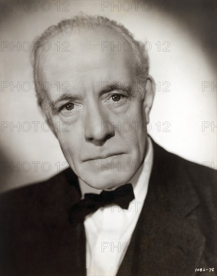 Lewis Stone, Head and Shoulders Publicity Portrait for the Film, "The Hardys Ride High", MGM, 1939