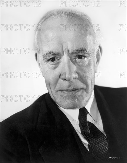 Actor Lewis Stone, Head and Shoulders Publicity Portrait, MGM, 1941