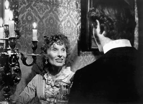 Cloris Leachman, on-set of the Film, "Daisy Miller", Paramount Pictures, 1974