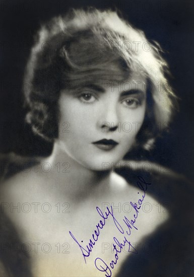 British-American Actress, Head and Shoulders Publicity Portrait, 1920's