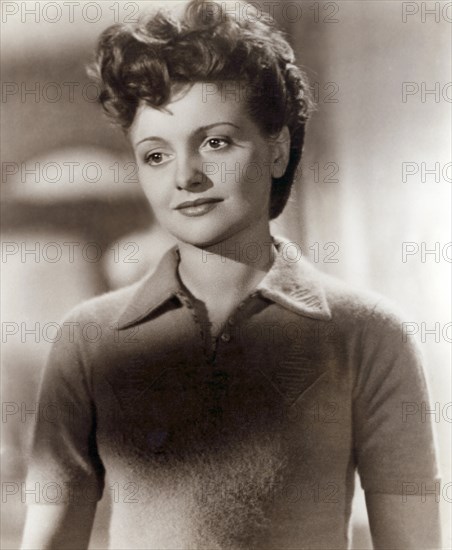 Claire Maffei, Publicity Portrait for the Film, "Antoine and Antoinette", aka "Antoine et Antoinette", Siritzky International Pictures Corporation, Gaumont Film, 1947