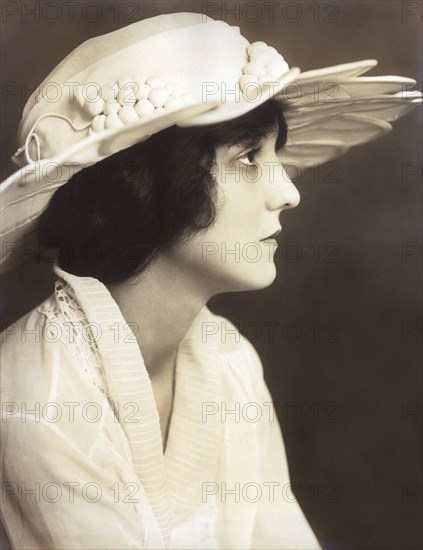 Silent Film Actress Ann Little (1891-1984), Publicity Portrait, Evans L.A., 1910's