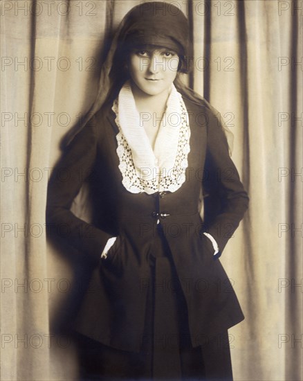 Silent Film Actress Ann Little (1891-1984), Publicity Portrait, Evans L.A., 1910's