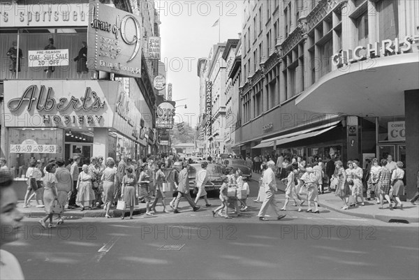 street scene, people, Boston, retail, lifestyle, historical,