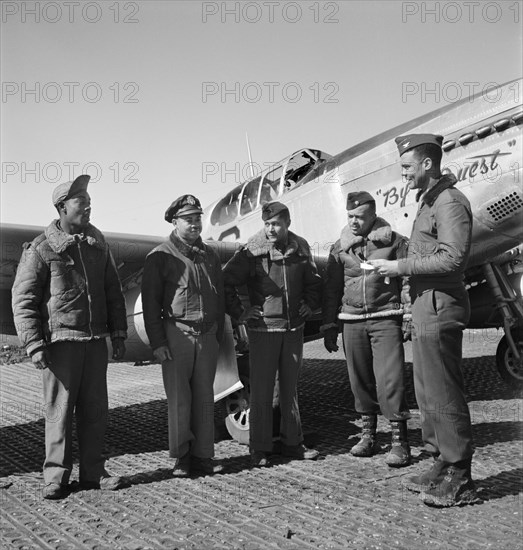 airmen, Tuskegee, African-American ethnicity, World War II, WWII, historical,