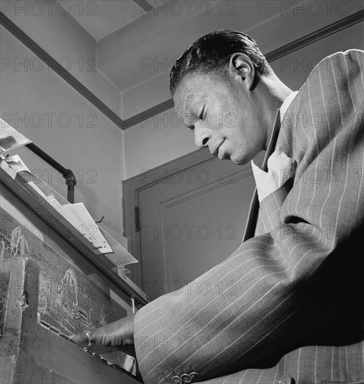 Nat King Cole, man, musician, entertainment, celebrity, historical,