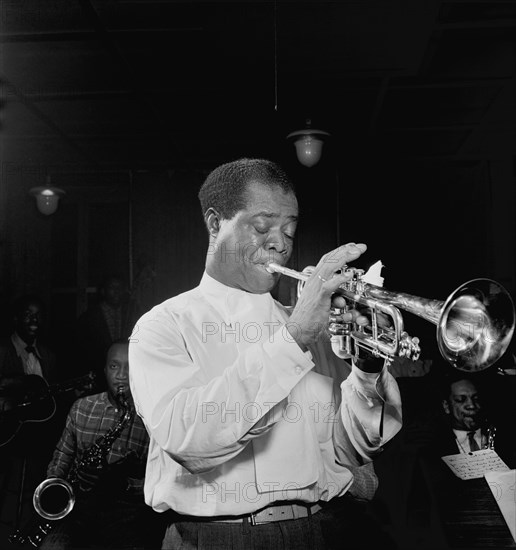 Louis Armstrong, man, musician, entertainment, celebrity, historical,