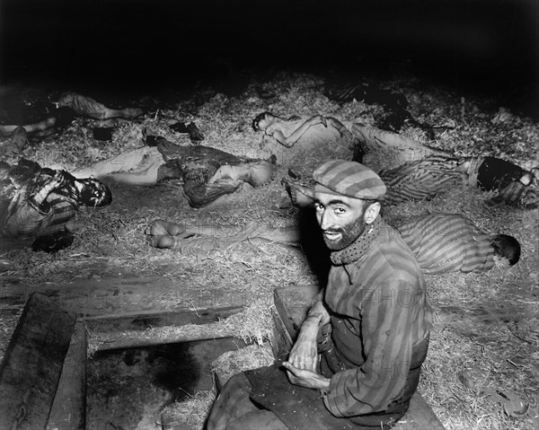 concentration camp, man, World War II, WWII, historical,