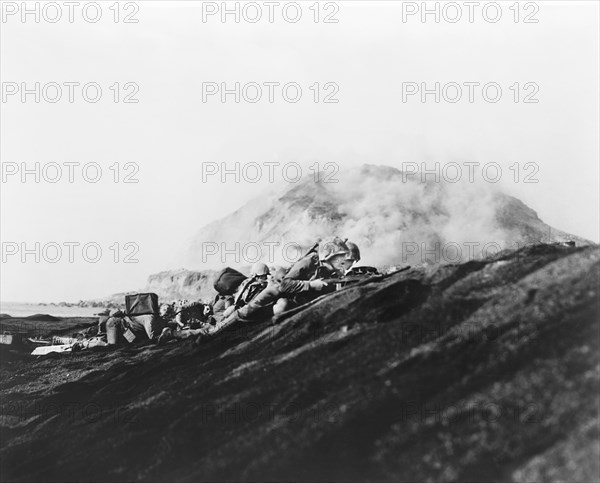 U.S. marines, military, Iwo Jima, World War II, historical,