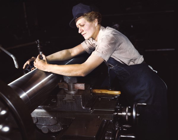 woman, occupations, World War II, WWII, historical,