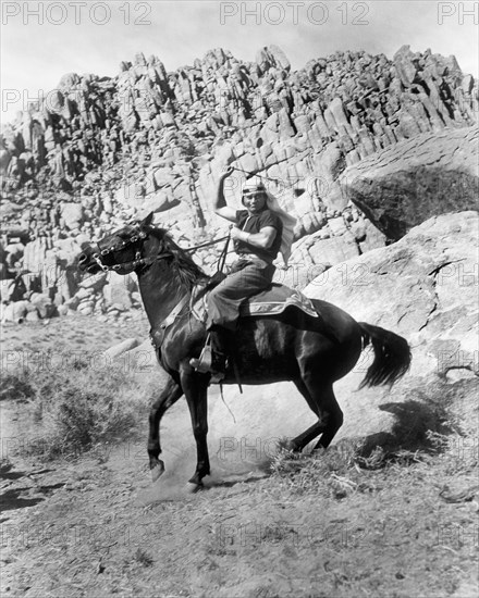 Jeff Chandler, actor, man, celebrity, entertainment, historical,