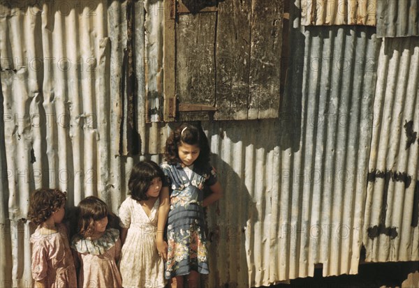 Children in Company Housing Settlement