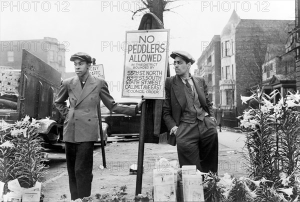 Peddlers on Easter Morning on Garfield Boulevard