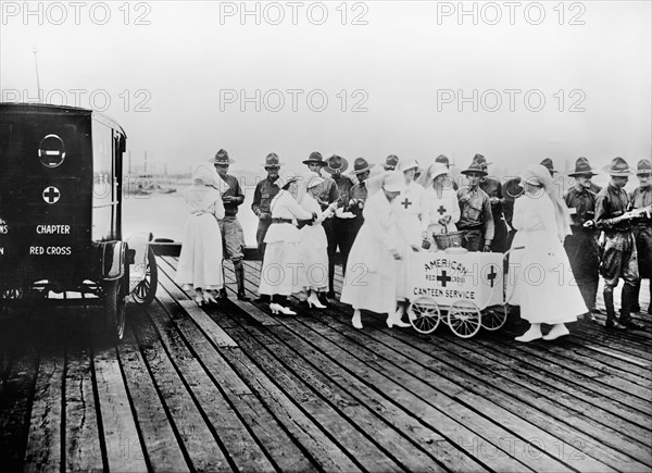 American Red Cross Canteen Service during Influenza Epidemic