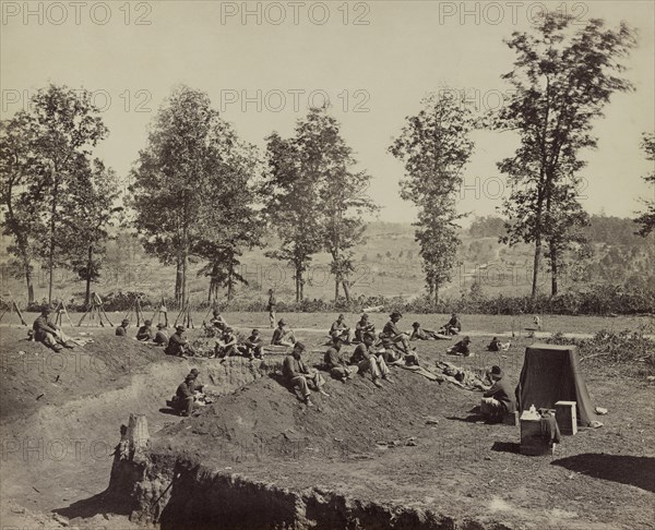 View from Confederate Lines Southeast of Atlanta