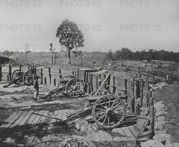 Confederate Fortifications around Atlanta