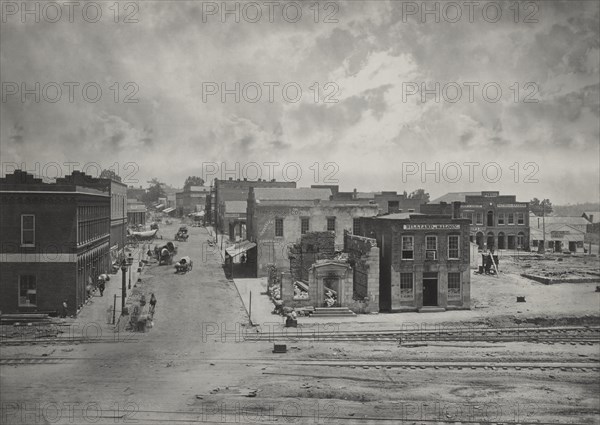 Street with Damaged Buildings