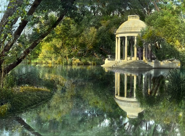 Temple in Water Garden