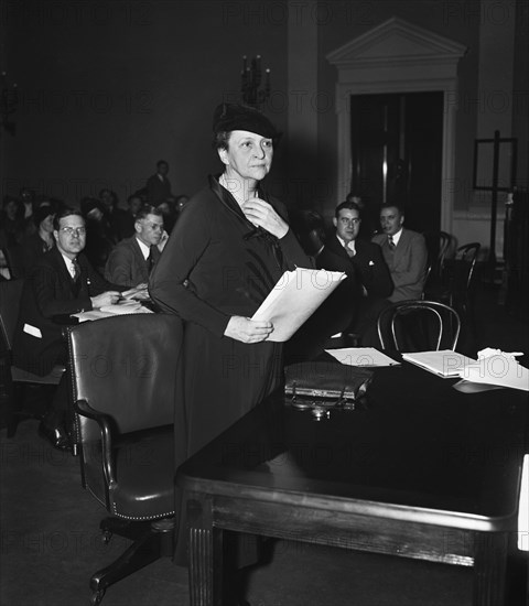 U.S. Secretary of Labor Frances Perkins