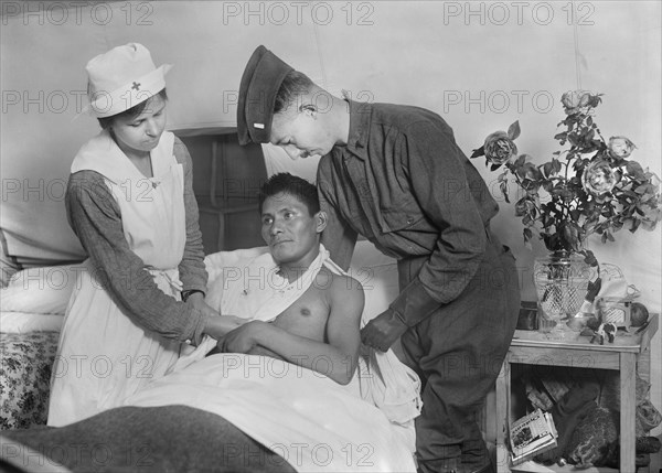 Wounded American Soldier